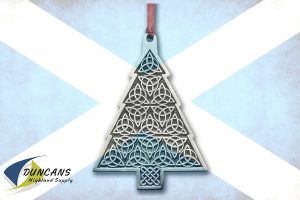 Celtic Christmas Tree Ornament