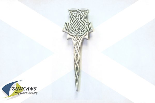 Highland Thistle Kilt Pin - Antique