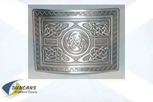 Highland Swirl Buckle - Antique