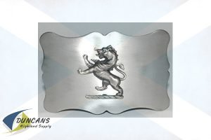 Traditional Lion Buckle - Antique