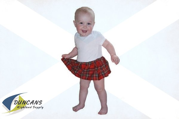 Royal Stewart Tartan Kilted Onesie