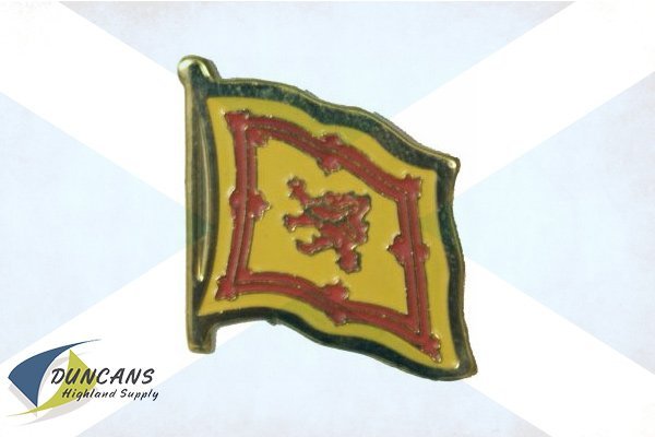 rampart lion flag pin